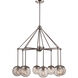 Riviera 8 Light 19.25 inch Polished Chrome Pendant Ceiling Light