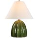 Renna 25.5 inch 150.00 watt Moss Green Glaze Table Lamp Portable Light