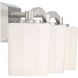 Whitney 3 Light 24 inch Satin Nickel Bathroom Vanity Light Wall Light