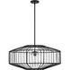 Marcy 1 Light 30 inch Matte Black Pendant Ceiling Light