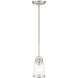 Lawrenceville 1 Light 5 inch Brushed Nickel Mini Pendant Ceiling Light