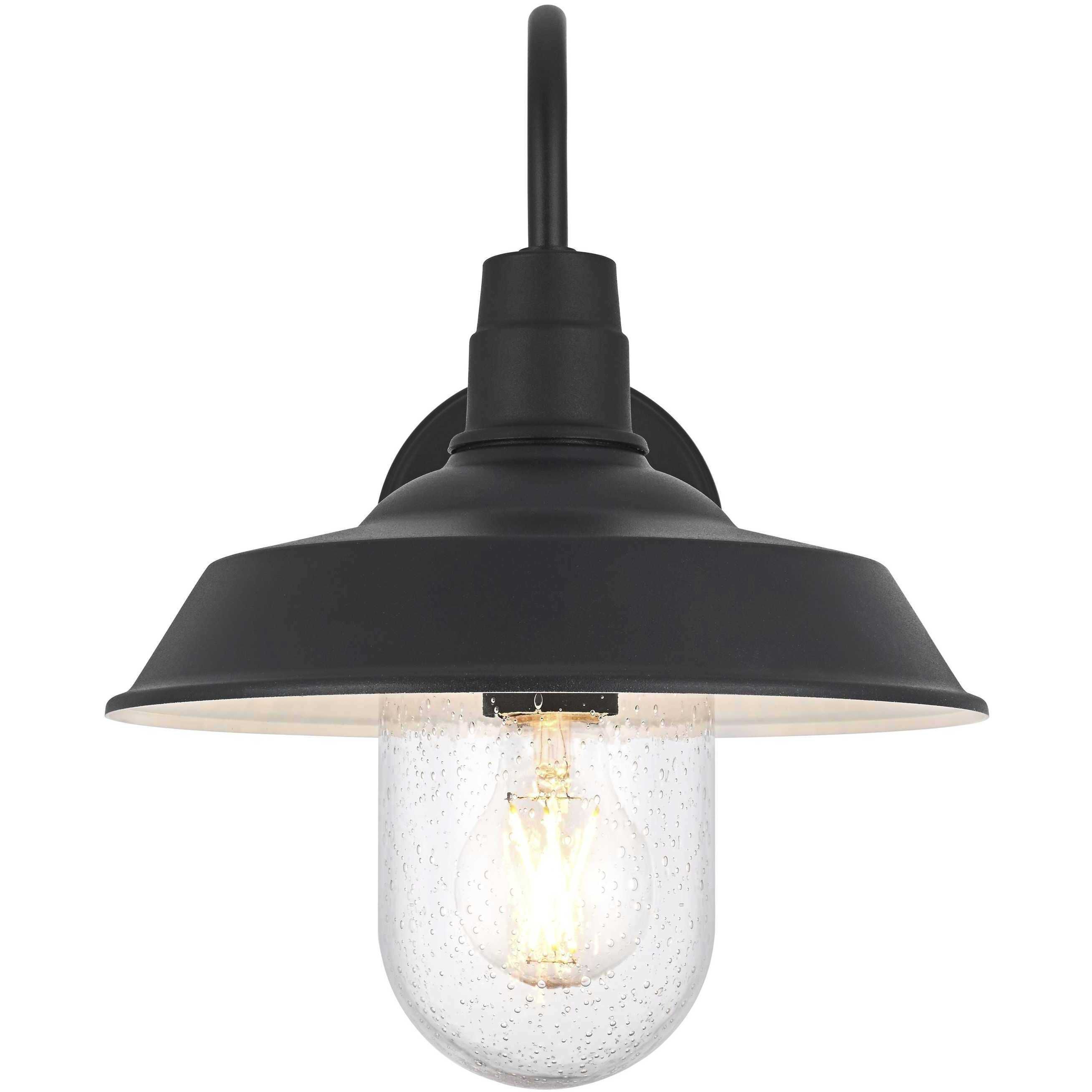 Rayan 1 Light 13 inch Black Outdoor Wall Sconce