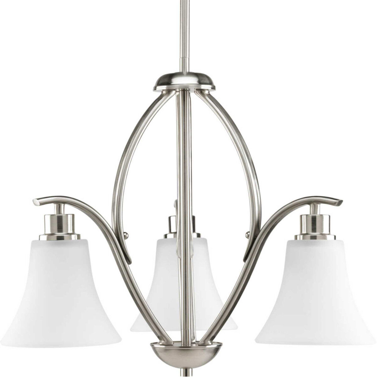 Athy 3 Light 20 inch Brushed Nickel Chandelier Ceiling Light