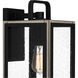 Bramshaw 1 Light 16 inch Matte Black Outdoor Wall Lantern
