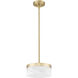 Renaud LED 9.25 inch Modern Gold Pendant Ceiling Light