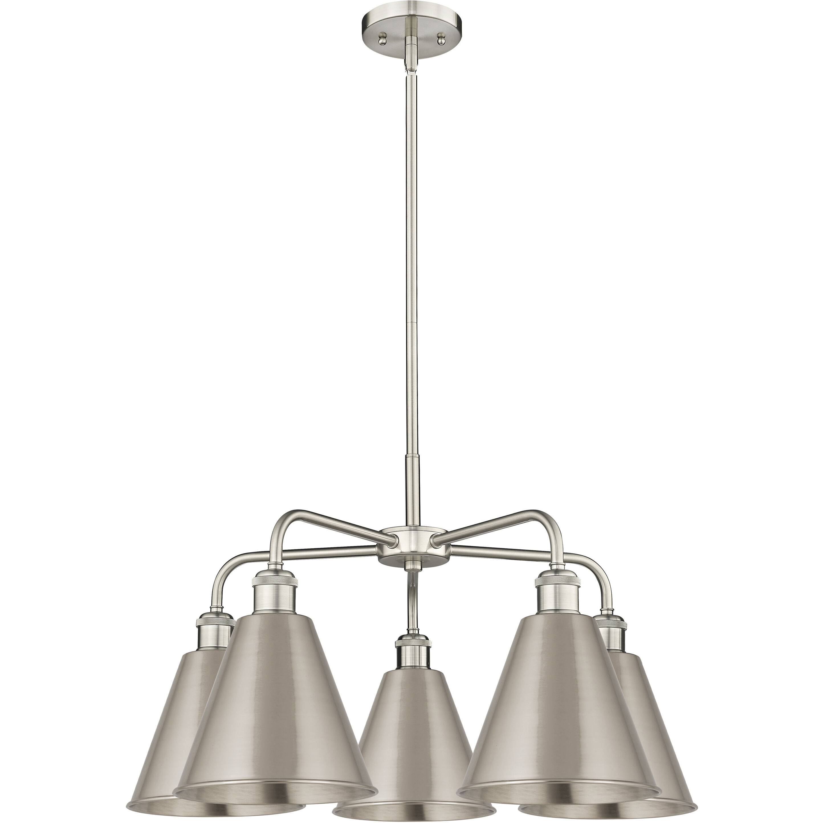 Ballston Cone 5 Light 26.00 inch Chandelier
