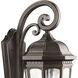 Courtyard 3 Light 22 inch Rubbed Bronze Outdoor Wall, X-Large