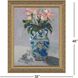 Paragon Blue and Green and Gray and Pink Framed Art