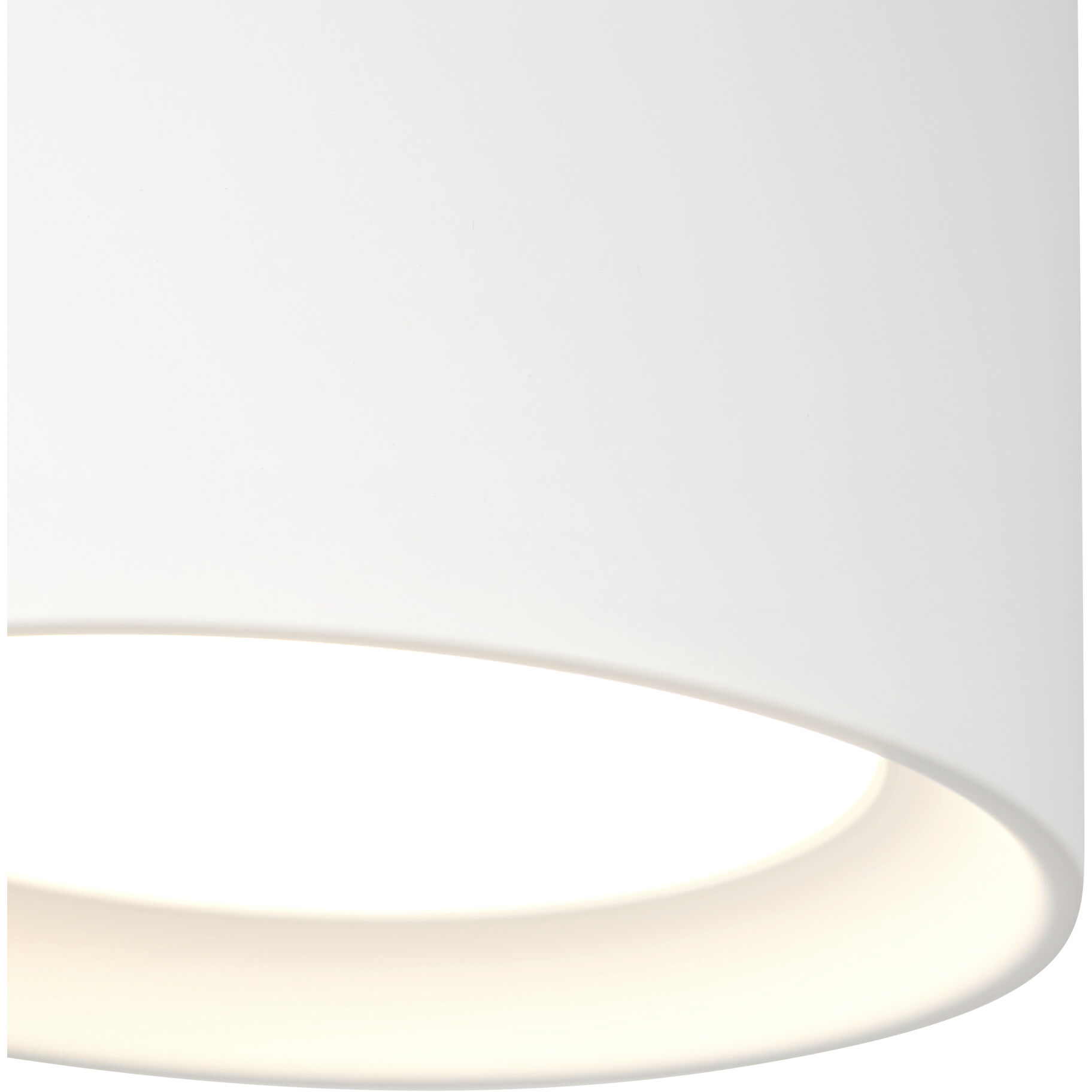 Uma 7.25 inch White Semi-Flush Mount Ceiling Light