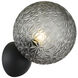 Nola 1 Light 9.88 inch Matte Black Wall Sconce Wall Light