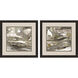 Urban Reflection Brown and Beige and Neutral and Gray Framed Art, Propac