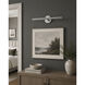 Dorian 12 watt 19 inch Polished Chrome Picture Light Wall Light