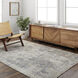 Presidential 38.98 X 24.02 inch Metallic - Silver/Ash/Silver/Sage Machine Woven Rug in 2 x 3.25