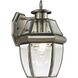 Ashford 1 Light 12 inch Antique Nickel Outdoor Wall Sconce