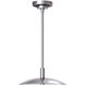 Cafe 4 Light 20 inch Polished Nickel Pendant Ceiling Light, Large
