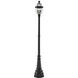 Westover 3 Light 102.25 inch Black Outdoor Post Mounted Fixture