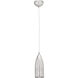 Tomahawk LED 4.5 inch Brushed Steel Pendant Ceiling Light