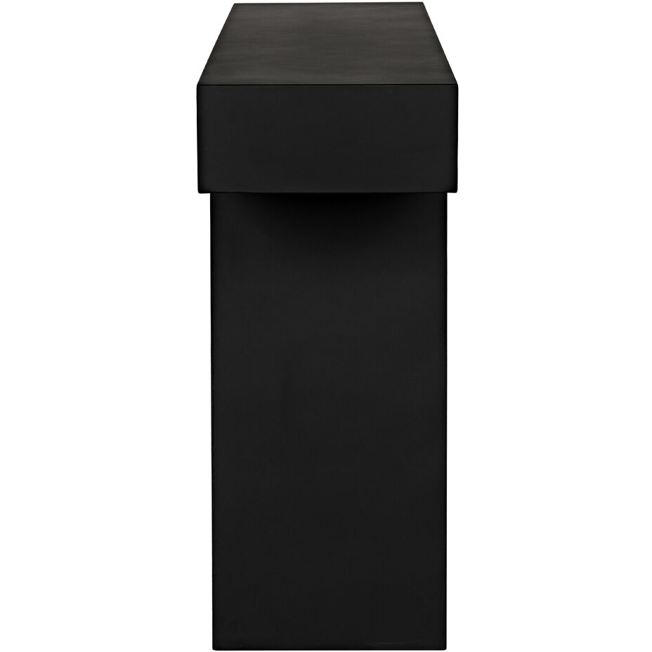Wendell 52 X 12 inch Matte Black Console