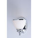 Novus 1 Light 5.5 inch Polished Chrome Wall Sconce Wall Light
