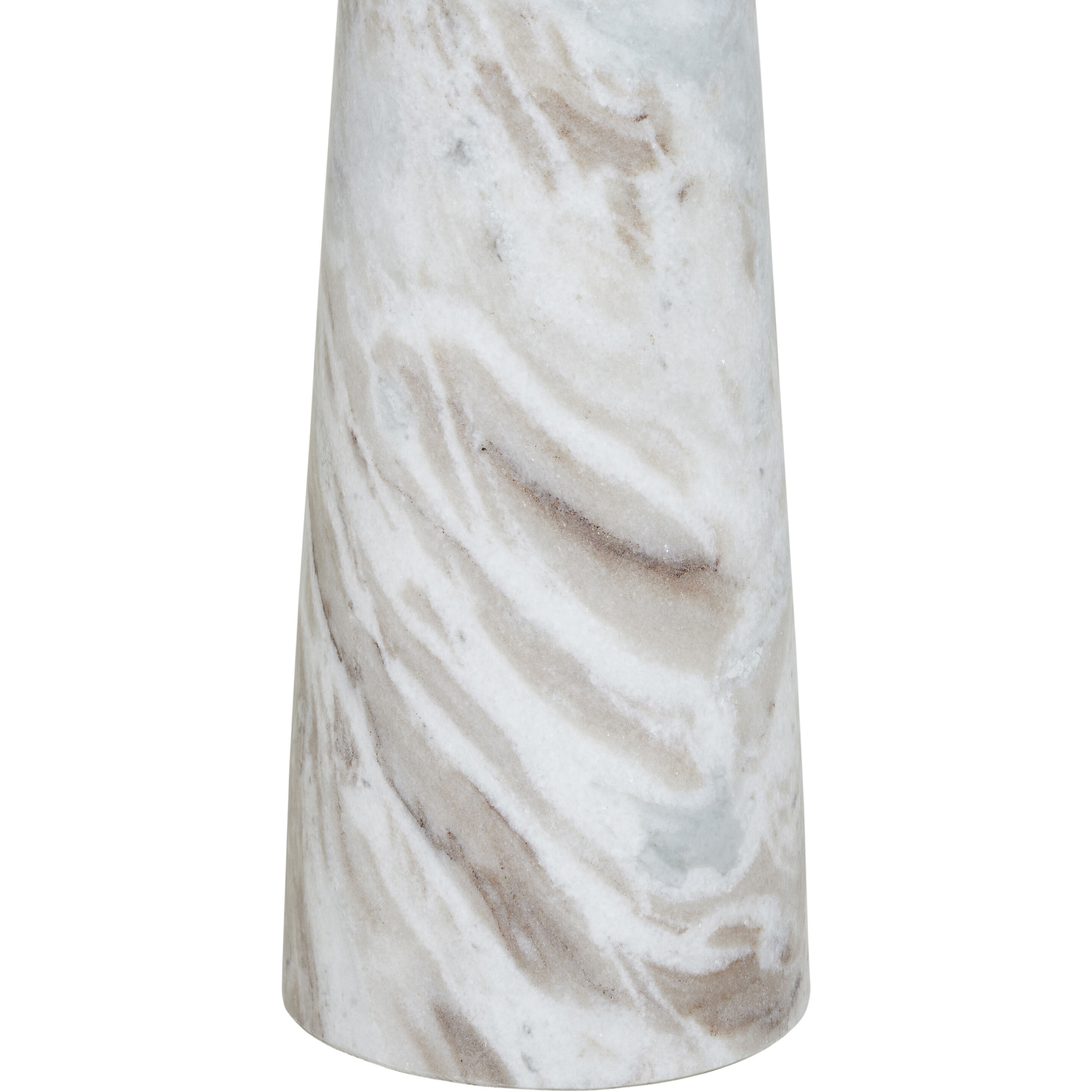 Mercura 18 X 10 inch Brown Marble Side Table