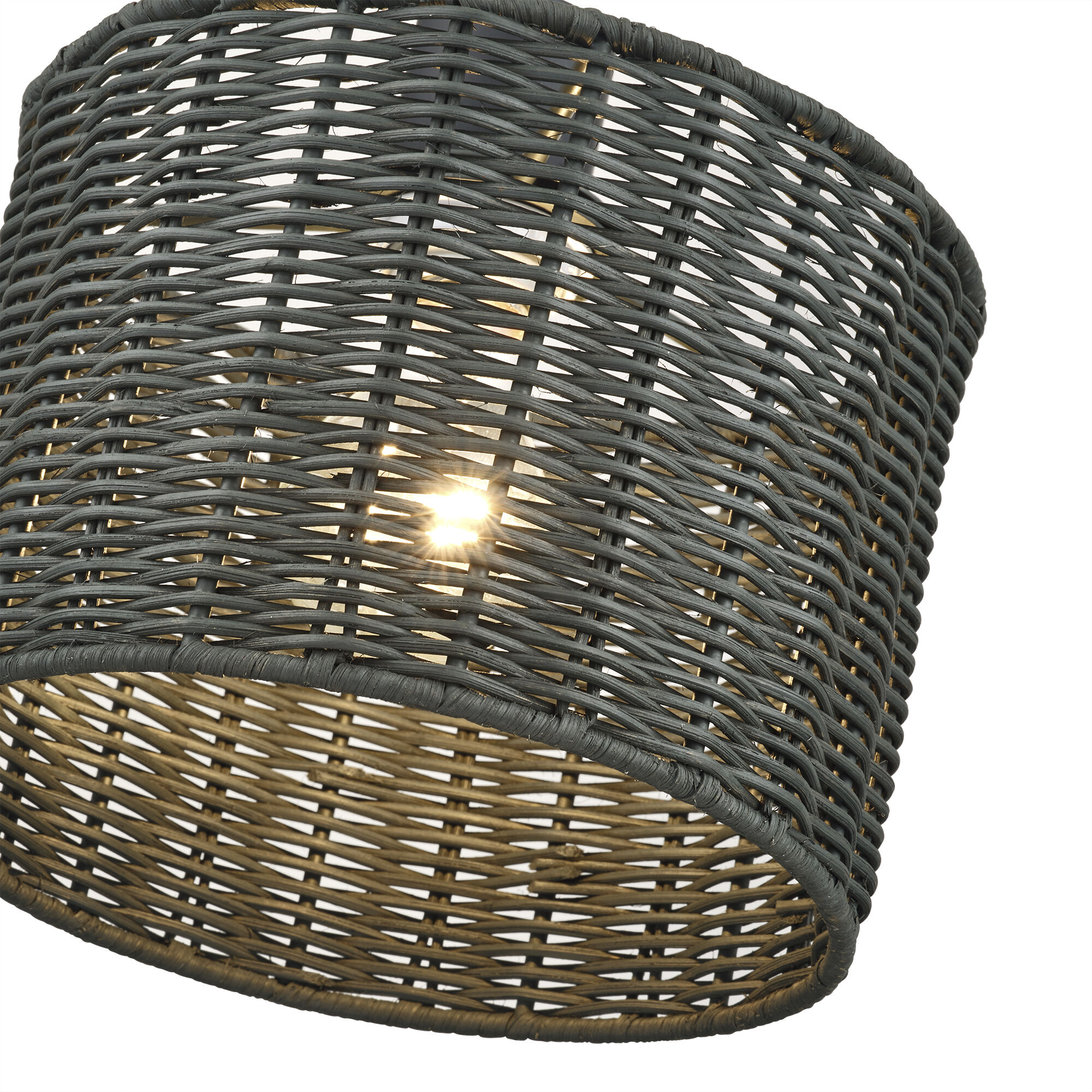 Weavington 1 Light 8.5 inch Black Mini Pendant Ceiling Light