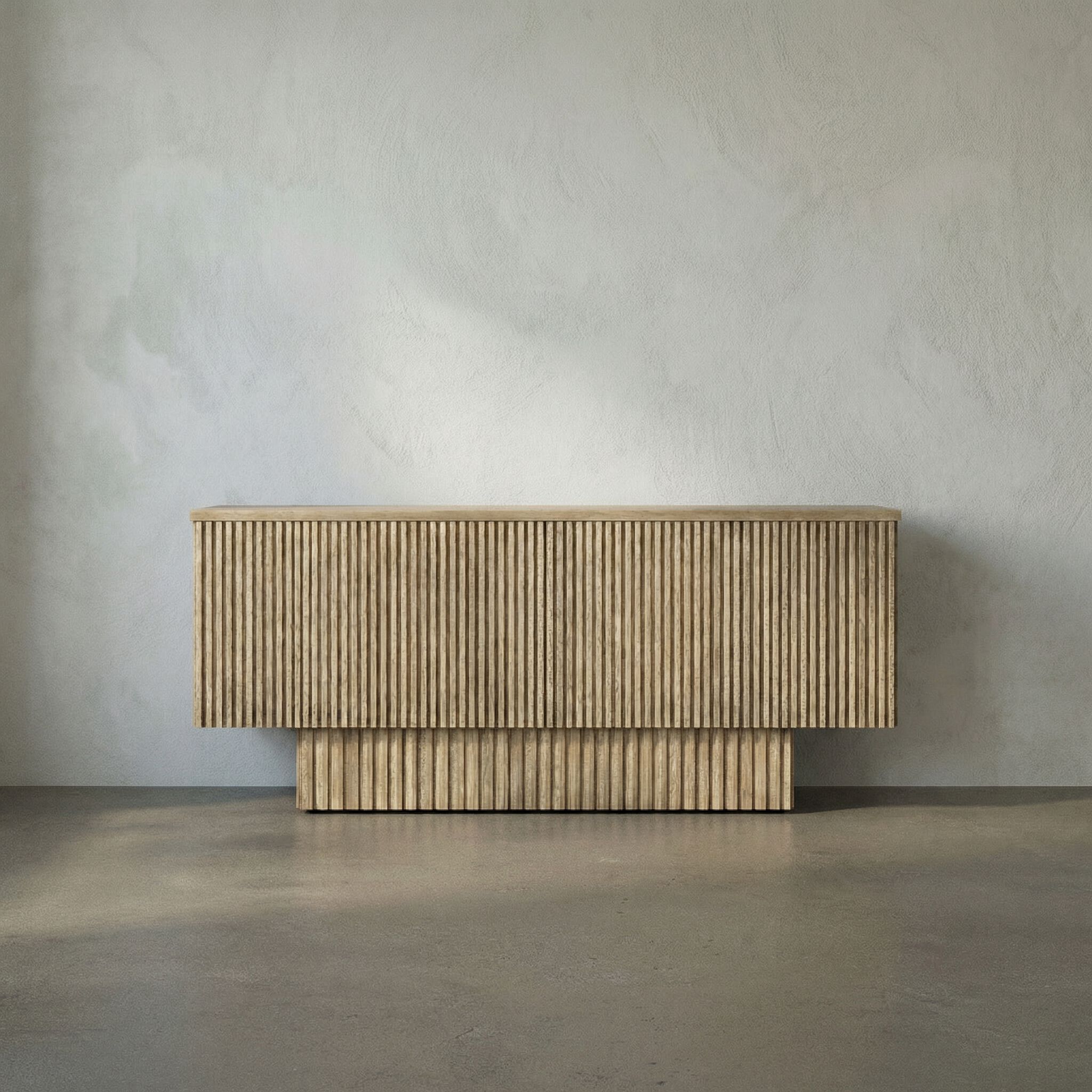 Mr. Smith 77.5 X 22 inch Washed Walnut Sideboard