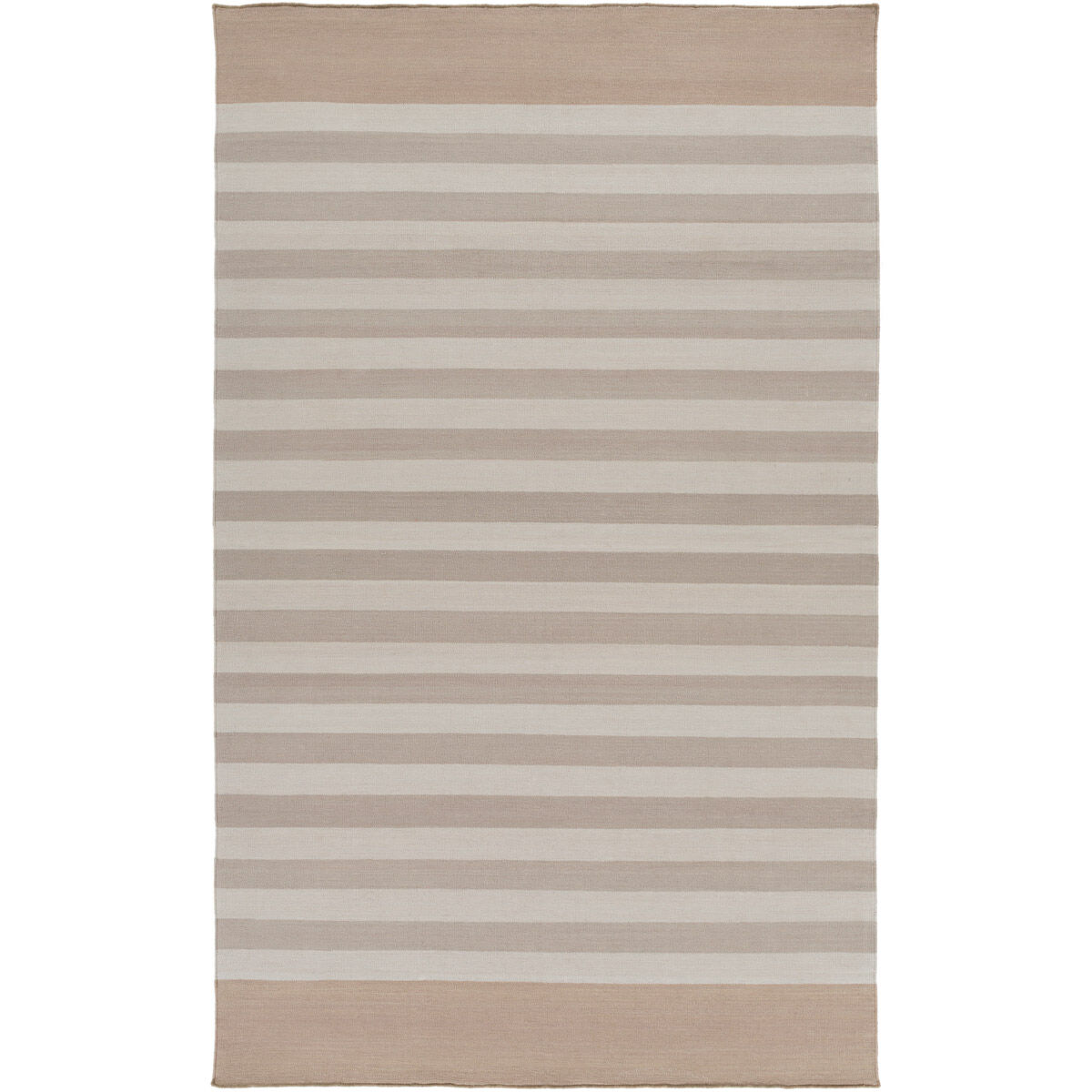 Oxford 96 X 60 inch Taupe, Medium Gray Rug