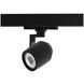 Paloma 1 Light 120 Black Track Head Ceiling Light in Spot, 90, 2700K