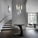 Cinema LED 20 inch Black Indoor Hanging Lighting Ceiling Light