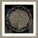 Woven Dreams Black and Neutral Framed Art