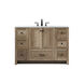 Soma 48 X 19 X 34 inch Natural Oak Vanity Sink Set