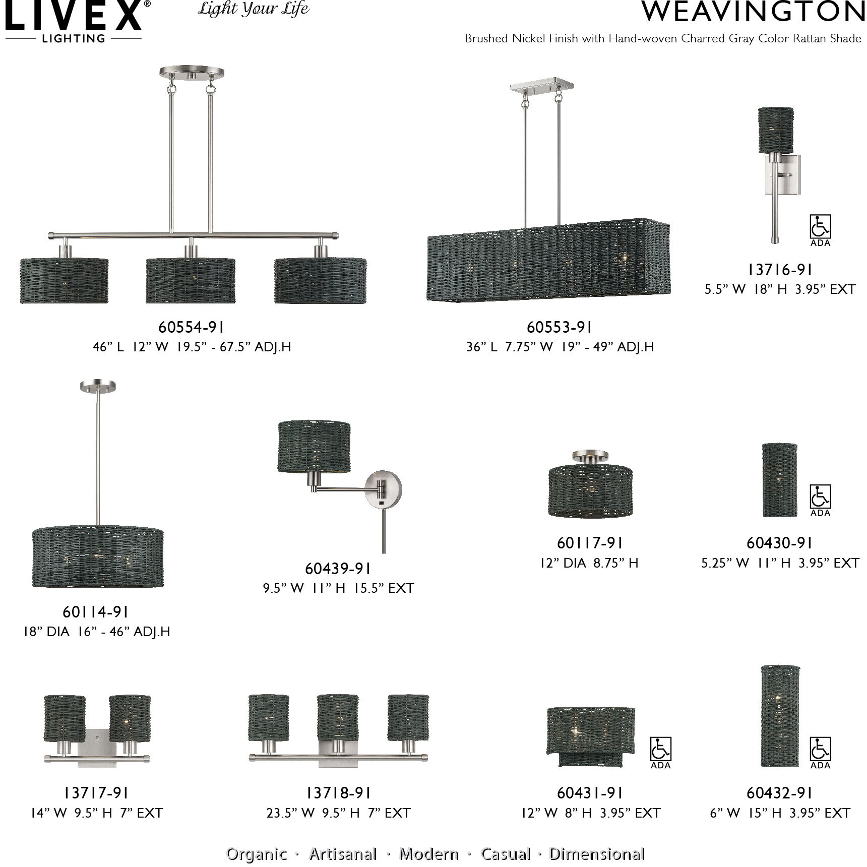 Weavington Wall Sconce Wall Light