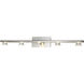 Jet LED 40 inch Brushed Nickel Bath Vanity Light Wall Light