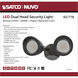 Brentwood LED 5 inch Bronze Security Light