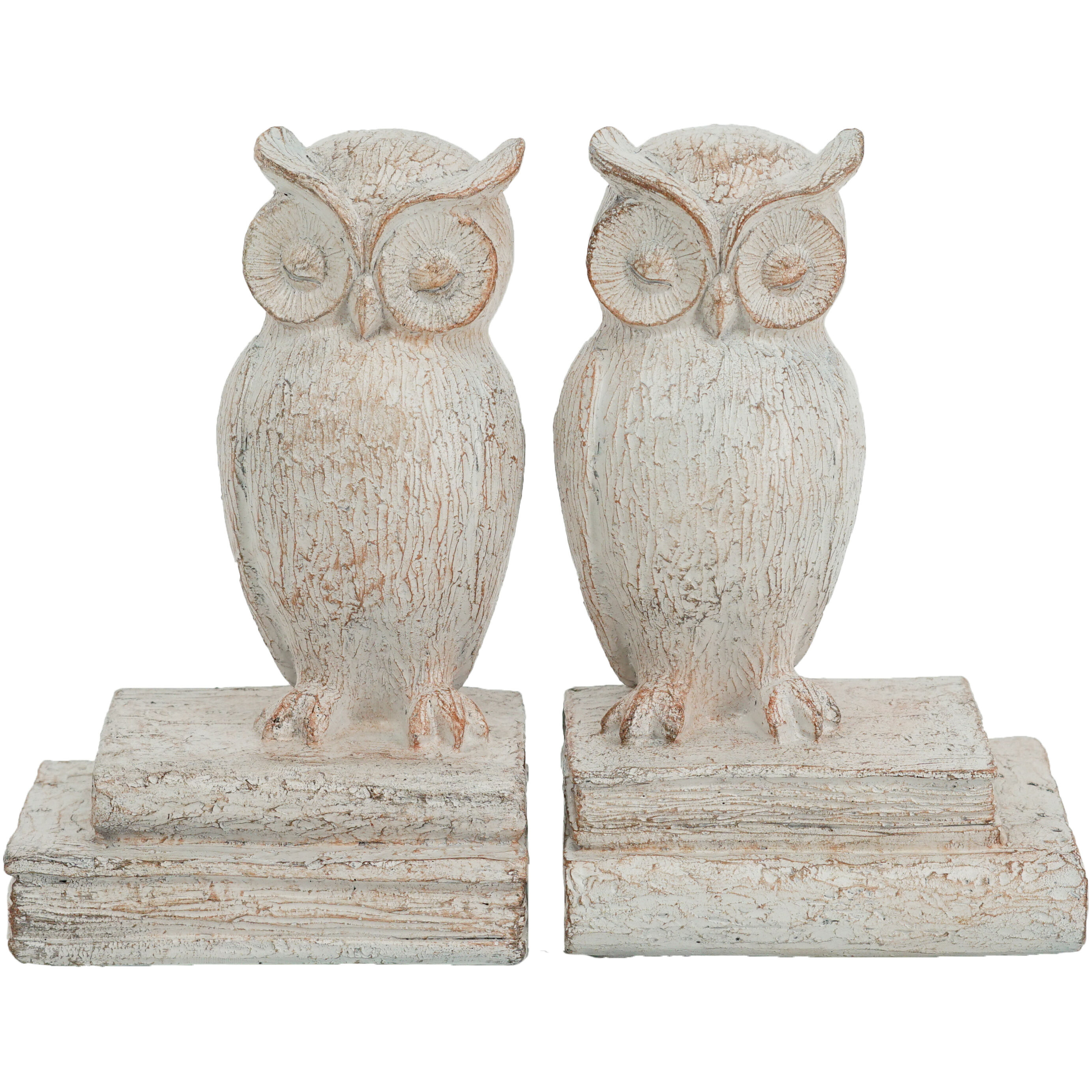 Owl 4.7 X 3.9 inch Brown Bookends