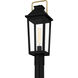 Buckley 1 Light 23 inch Matte Black Outdoor Post Lantern