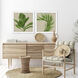 Palm Isle Green and Beige and Multi and Neutral Framed Art