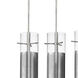 Scope 4 Light 23 inch Brushed Nickel Pendant Ceiling Light