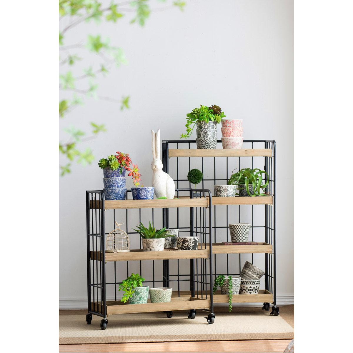 Terracotta Black Planter