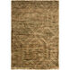 Galloway 132 X 96 inch Grass Green, Khaki, Dark Brown Rug