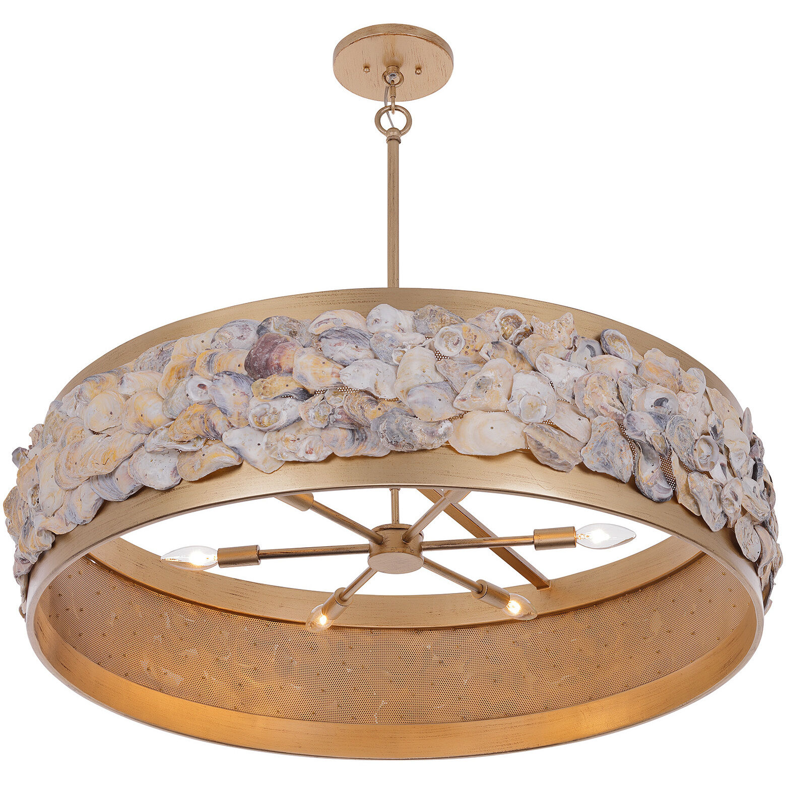 Leanne 6 Light 36 inch Chandon Pendant Ceiling Light