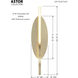 Astor LED 5.88 inch Soft Gold Wall Sconce Wall Light