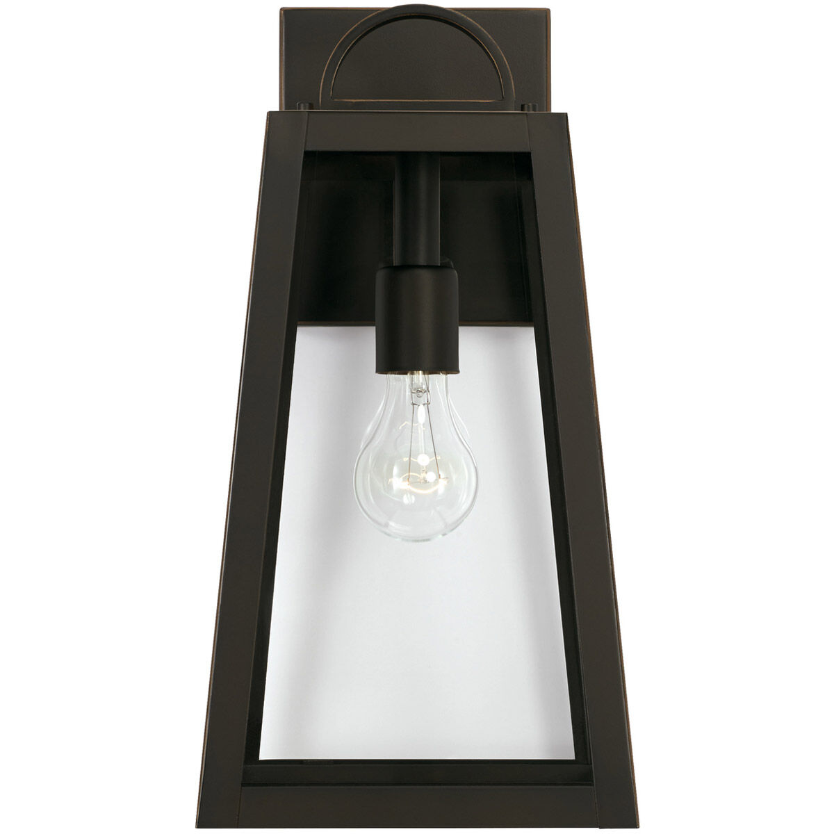 Leighton 1 Light 16 inch Oiled Bronze Outdoor Wall Lantern in Incandescent