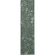 Yep Stratum 1 Light 17.5 inch Brushed Nickel with Persian Green Marble Vanity Light Wall Light
