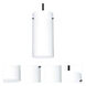 Stilo 12 LED Black Stem Pendant Ceiling Light