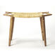Butler Loft Tristan Natural Wood & Rattan Natural Mango Bench