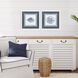 Seaside Blues Blue Framed Art, Propac
