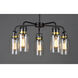 Magnolia 5 Light 26 inch Bronze and Gold Multi-Light Pendant Ceiling Light