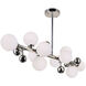 Element LED 36 inch Polished Nickel Island/Pool Table Light Ceiling Light