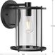 Gunther 1 Light 11.5 inch Matte Black Wall Lantern